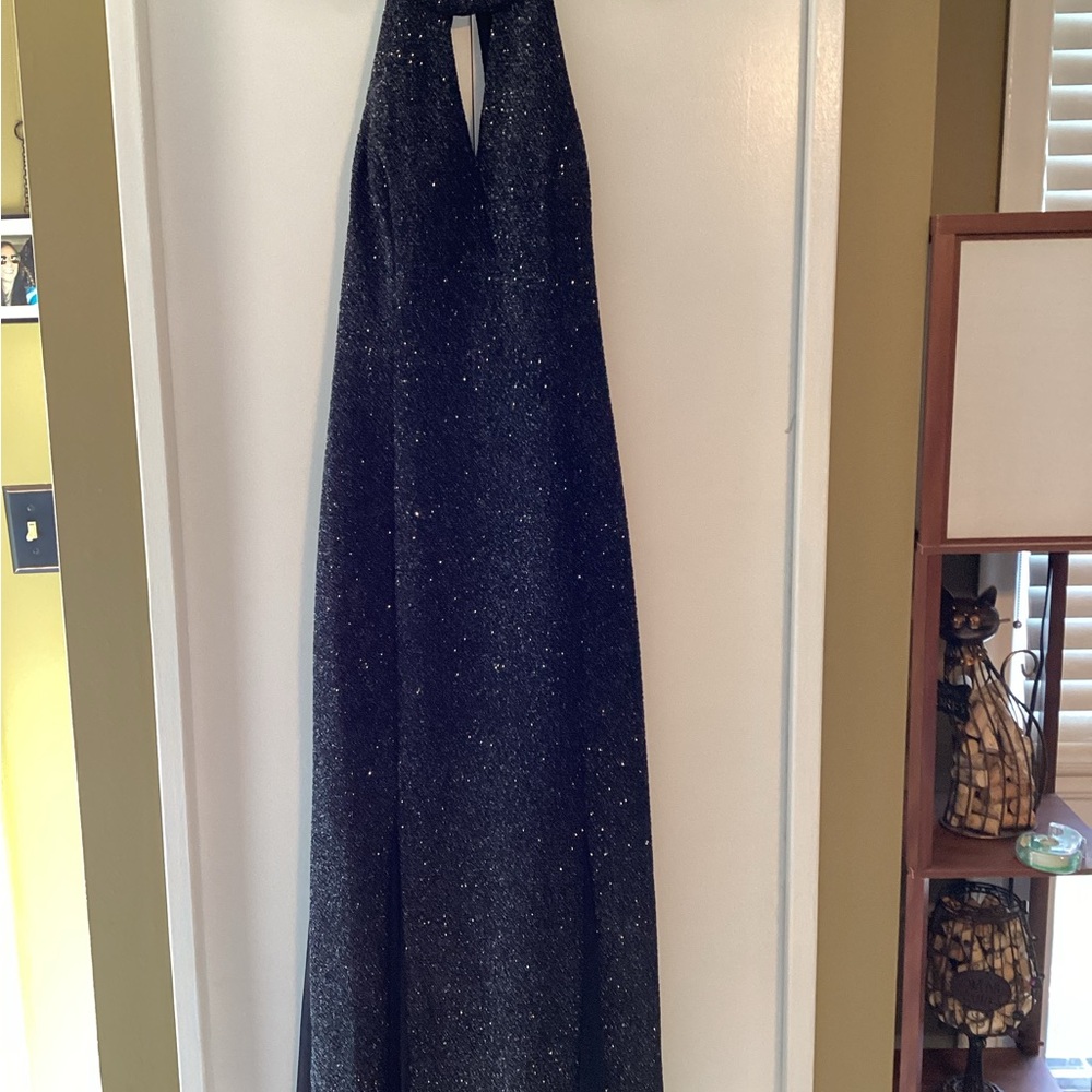 Night Way Collections Black Shimmer Dress